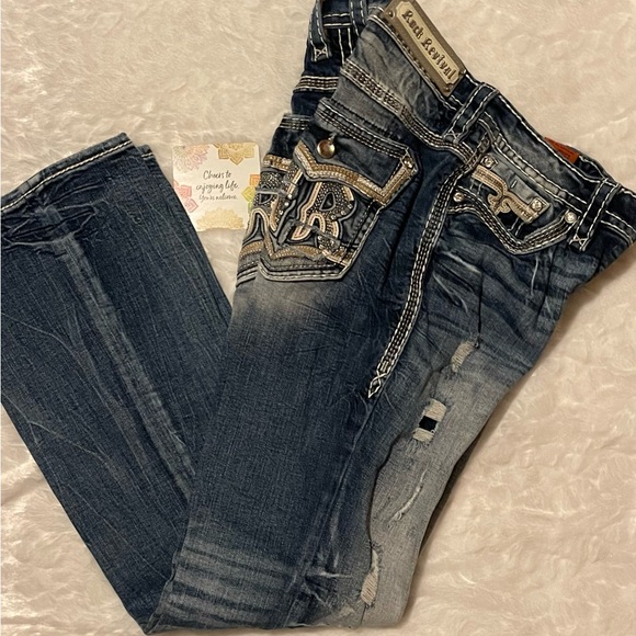 Rock Revival Denim - Rock Revival Nadine Boot Cut Jeans